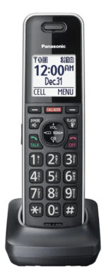 Telefono Inalambrico Panasonic 5 Bases Manos Libres Lcd Negro - Image 3