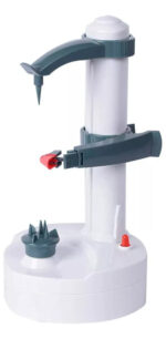 Pelador De Verduras Y Frutas Manzanas Hoja Acero Inoxidable Color Blanco