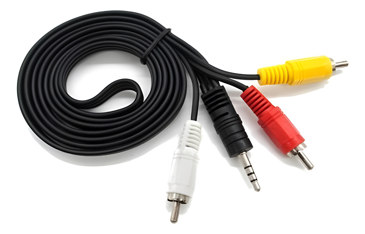 D_NQ_NP_602054-MLA93066710626_092025-F.jpg Cable Audio Video Kolke Rca Macho A Mini Plug 1.8m - Image 1