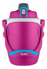 Botella Termo Marca Thermos 1,9l Deportivo 12hs Frio Real ! Color Rosa Con Azul