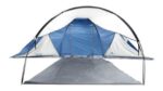 Carpa 9 Personas 3 Dormitorios Con Doble Techo Living Bolso  Azul/blanco - Image 3