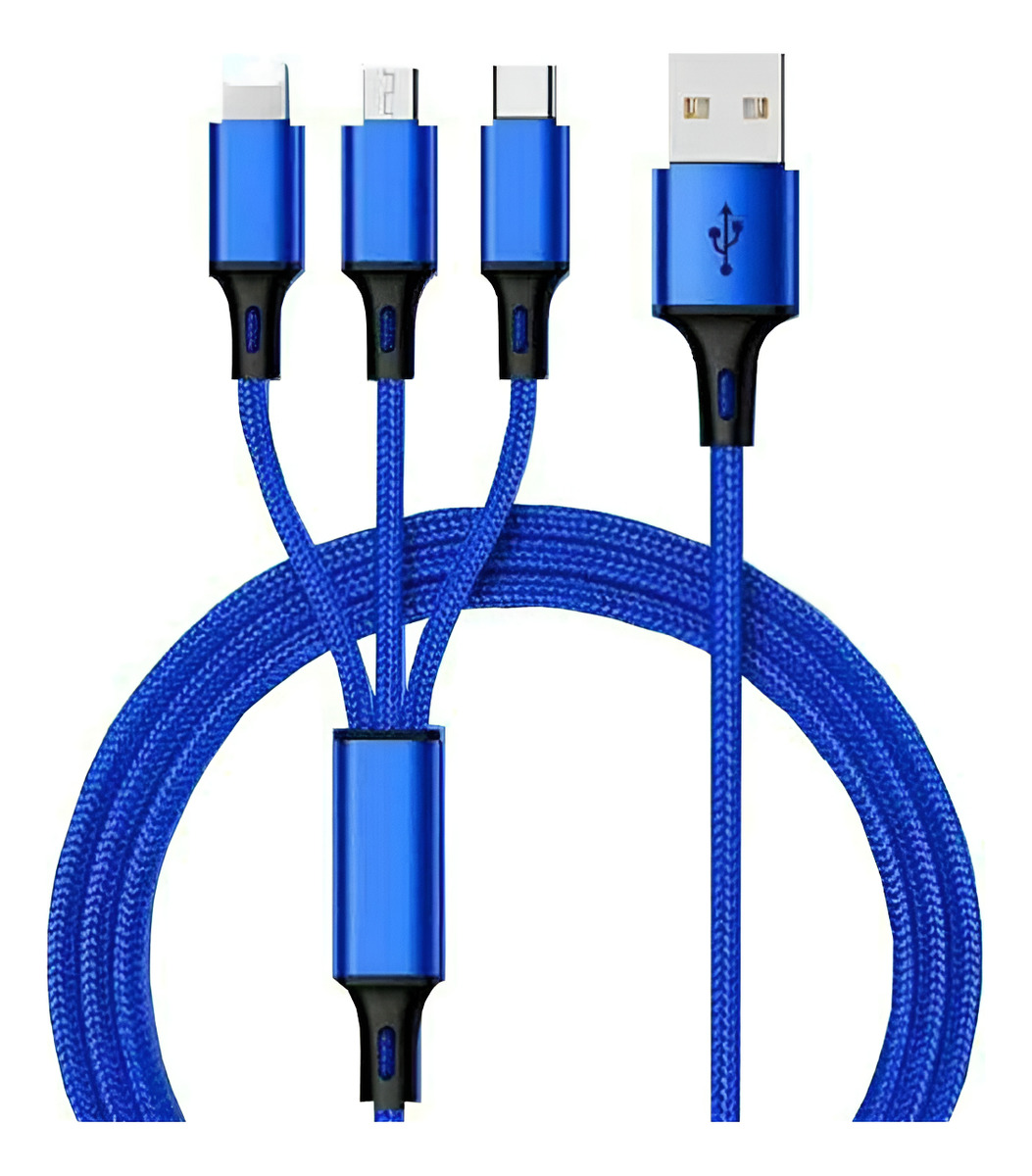 D_NQ_NP_602858-MLA92502624737_092025-F.jpg Cable De Carga Usb 3 En 1 Ficha Multiple Diseño Calidad - Image 1