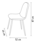 Silla De Comedor Scandia Diseño Eames Premium Ramos Mejia - Image 3