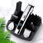 Cortadora De Pelo 16 En 1 Brightup Recargable Pantalla Led Gris - Image 3