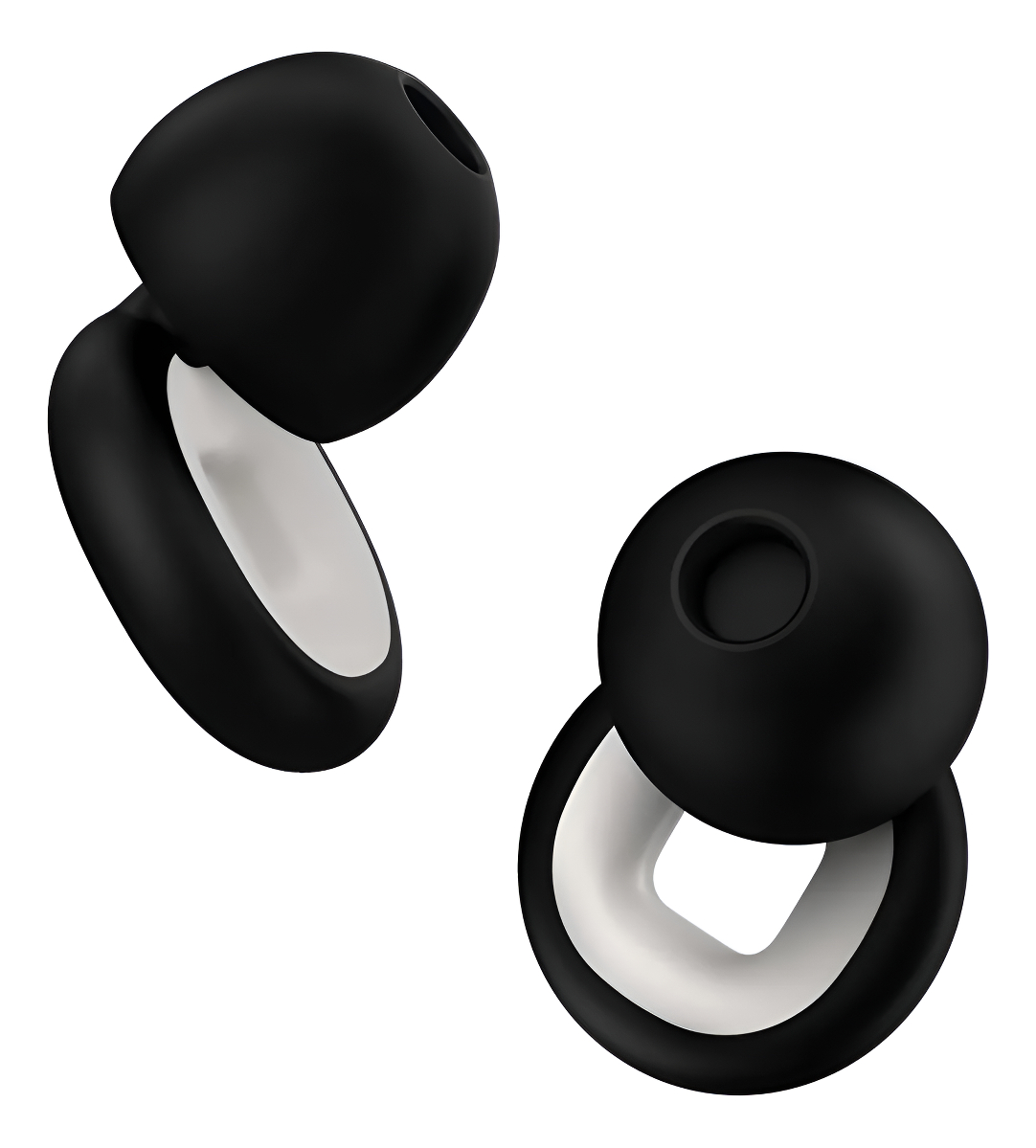 D_NQ_NP_606933-MLA96941944205_112025-F.jpg Protector Auditivo Cancelacion De Ruido Tampones Flexibles Negro - Image 1