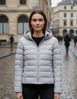 Campera Uniqlo Ultraligera Parka Puffertech Ultimo Modelo Blanco 36 Lisa