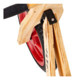 Bicicleta Camicleta R12 Sin Pedales Madera Premium + Colores Marron Y Roja - Image 4