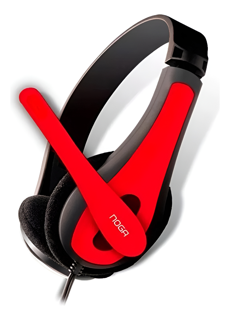 D_NQ_NP_610479-MLA95039761296_102025-F.jpg Auricular Noganet Gamer C/mic Regulable Y Almohadilla Ramos Rojo - Image 1