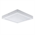 Plafón Led Candela De Aplicar Cuadrado 18w Luz Cálida 1100lm Blanco - Image 9