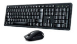 Combo Teclado Mouse Genius Km-8200 Inalambrico Español Pc Color Del Teclado Negro Color Del Mouse Negro - Image 9