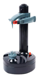 Pelador De Frutas Y Verduras Hoja Acero Inoxidable Premium Color Negro