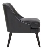 Silla Sillon Chocolate Individual Acolchado 1 Cuerpo Ramos Marrón Pvc - Image 2