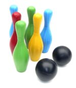 Set De Bowling Infantil Juguete Pinos + Pelota Ramos Mejia