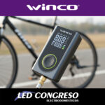 Inflador Compresor Y Cargador Portatil Winco W4350 150psi - Negro - Monofásica - Image 2