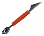 Ahuecador Descarozador Cuchara Acero Calidad Premium Color Naranja - Image 2