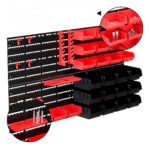 Organizador De Herramientas De Pared Nappo Tablero 46 Piezas Color Negro - Image 9