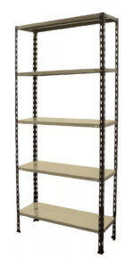 Estanteria Metalica Bronce Oscuro + 4 Estantes Ramos Mejia