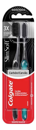 Cepillo Dental Ultrafino X2 Colgate Slim Soft Suave Premium