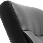 Sillon Silla Presidencial Gerente Pc Oficina Respaldo Alto Negro Cuero Sintético - Image 6