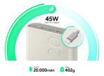 Cargador Power Bank Samsung | Potencia 45w | 20.000 Mah | Color Beige | Carga Súper Rápida 2.0 - Image 7