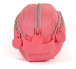 Cartuchera Samsonite Reforzada Poliester Calidad Premium Rosa Lisa - Image 3