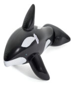 Inflable Ballena Orca Gigante Bestway Playa Pileta 41009 Color Negro Con Blanco Negro/blanco - Image 4