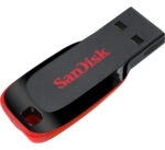 Pendrive Sandisk Cruzer Blade 8gb 2.0 Negro Y Rojo Negro/rojo - Image 3