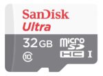 Tarjeta De Memoria Microsd Sandisk 32gb Clase 10 + Adaptador