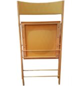 Silla Plegable Metalica Super Resistente Con Diseño Ramos