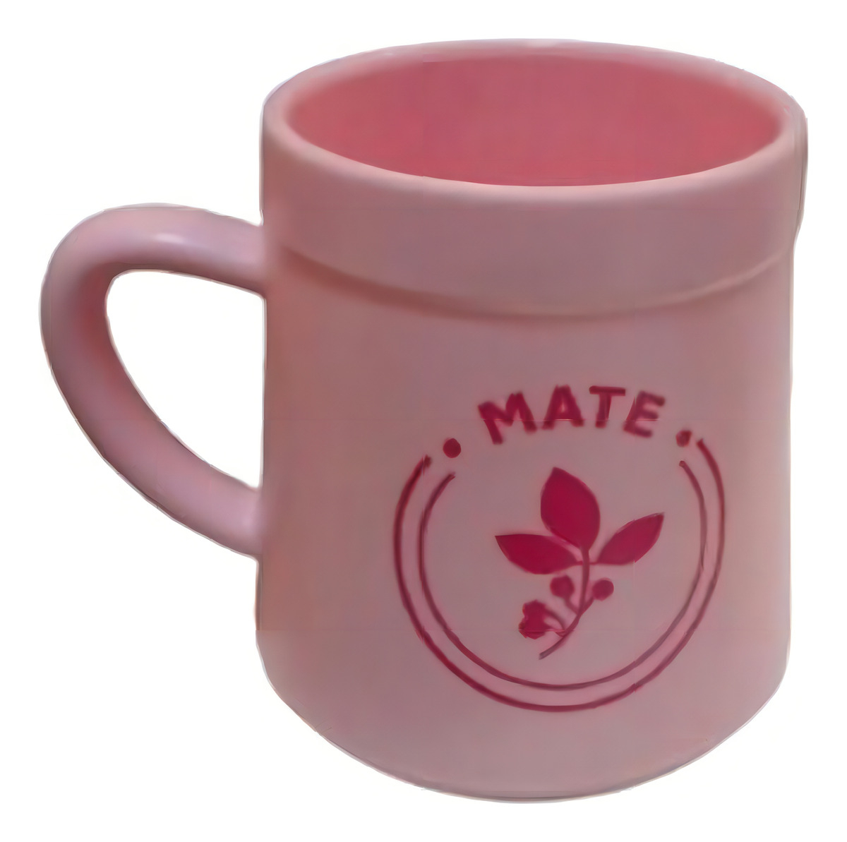 D_NQ_NP_618783-MLA99453146338_112025-F.jpg Mate Pvc Resistente Rosa Pastel Apto Microondas y Lavavajillas - Image 1