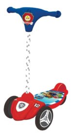Monopatín Scooter Niño 3 Ruedas Paw Patrol Música Sonido Kiddieland Rojo - Image 3