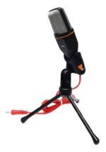 Microfono Profesional Dinamico Unidireccional + Cable Largo Negro - Image 3