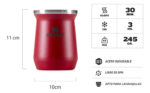 Mate Stanley En Acero Inoxidable Rojo - Image 5
