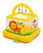 Corralito Bebe Inflable Intex 48473 Baby Gym Cuadrado 117x117 Cm