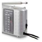 Radio Am/fm Portatil Con Parlantes Producto Exclusivo Ramos Color Gris - Image 4