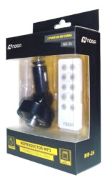 Transmisor Fm Bluetooth Para Auto Noganet Ng-26 Con Usb Y Manos Libres - Image 3