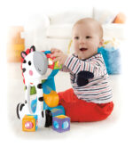 Cebra Bloques De Actividades Fisher Price Aprendizaje Color Blanco - Image 4