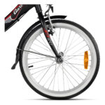 Bicicleta Aurora Classic Retro Rodado 20 Con Porta Equipaje - Image 4