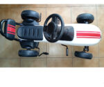 Karting Coche Infantil Auto A Pedal Modelo Retro Ult Diseño Blanco - Image 9