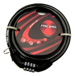 Candado Linga Acero Inoxidable Combinacion Reforzado Negro