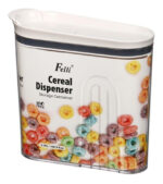Dispensador Simple Felli 7nvgca9409 Acrílico 3.2l Cereal Sin Bpa Hermético Blanco