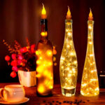 Corcho Con Luz Led Para Decoración Calidad Premium  Plateado - Image 3