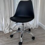 Silla Eames Sin Apoyabrazos Patas Metal Rotacion 360 Unica - Imagen 2