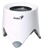 Parlante Portatil Genius Sp-i165 P/ Celular Tablet iPod Mp3 Blanco