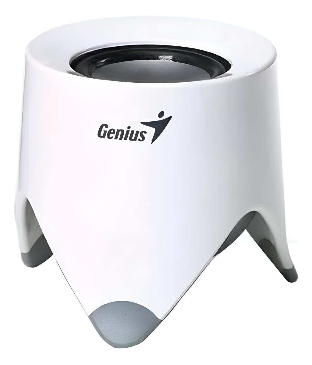 D_NQ_NP_641235-MLA93206446569_092025-F.jpg Parlante Portatil Genius Sp-i165 P/ Celular Tablet iPod Mp3 Blanco - Image 1