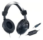 Auricular Genius Hs-m505x Con Microfono Conector Simple Color Negro
