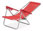 Reposera Plegable 4 Posiciones Jardin Camping Silla De Playa Rojo - Image 2
