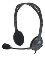 Auricular Headset Logitech Vincha Con Microfono Ramos Mejia Ultimo Modelo Gris