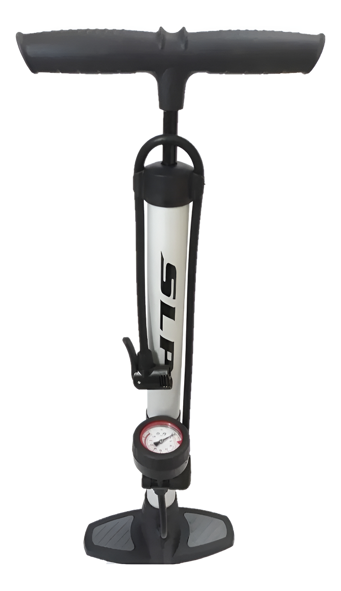D_NQ_NP_642879-MLA93518059545_092025-F.jpg Inflador De Pie De Bicicleta Aluminio Con Manometro 160 Psi - Image 1