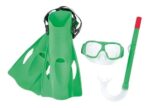 Kit Buceo Snorkel Adultos Bestway Piezas Antiparras Playa